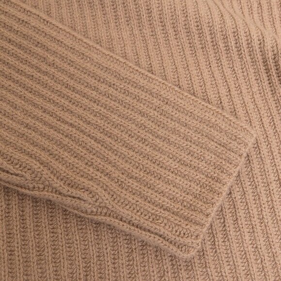 Theory Turtleneck Wool Cashmere Sweater Oversized Soft Beige Karenia Small - Picture 9 of 14